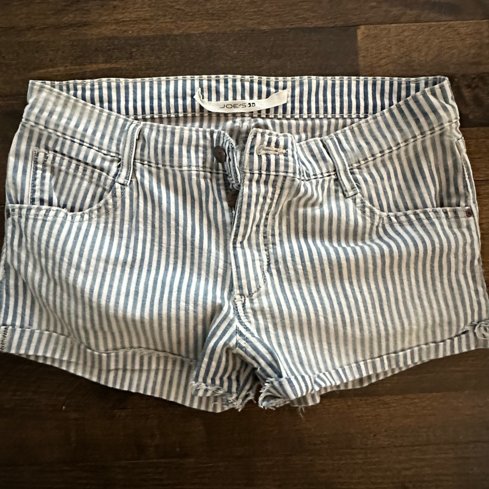 Joes Jeans striped shorts
